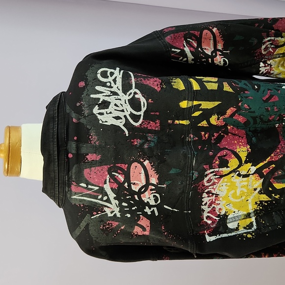 LOVE & LEGEND black denim jacket - Picture 9 of 12